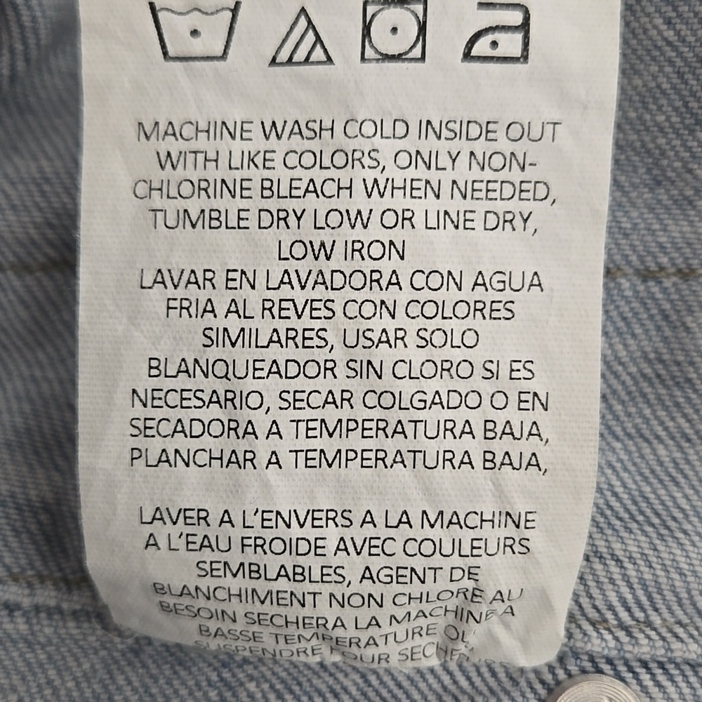 Lee European Collection Factory Flare Overall Size S - Picture 13 of 14